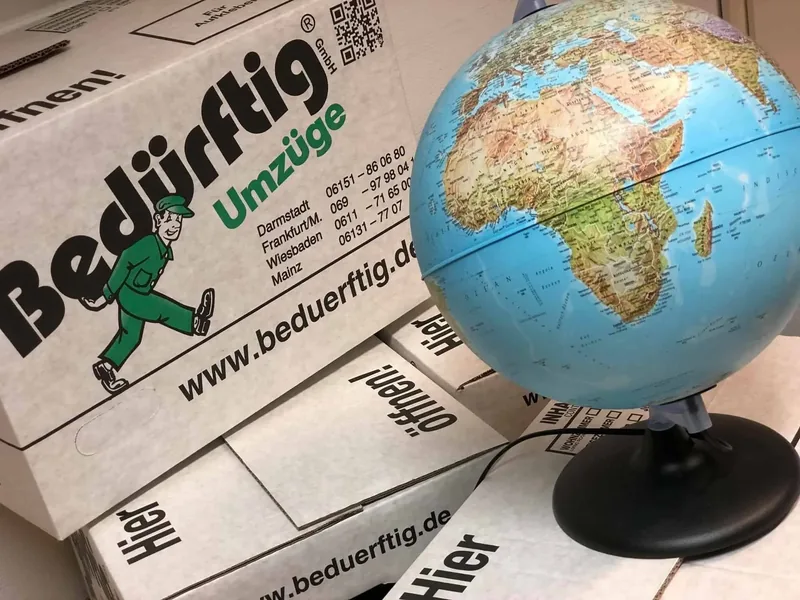 Europäischer und internationaler Umzug mit Bedürftig Umzüge