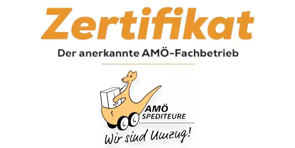 AMÖ-Fachbetrieb Siegel der Bedürftig Umzüge GmbH