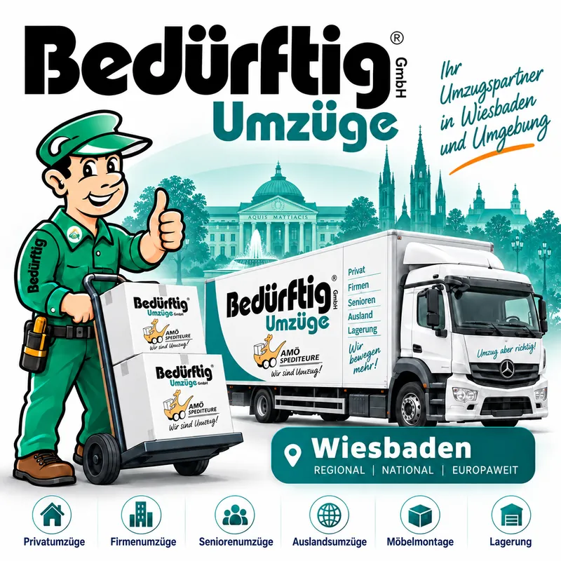 Bedürftig Umzüge GmbH – Umzugsunternehmen in Wiesbaden
